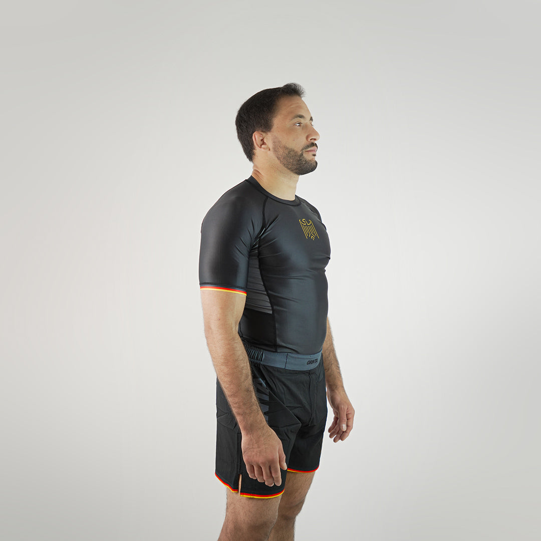 Germany Rashguard - Black