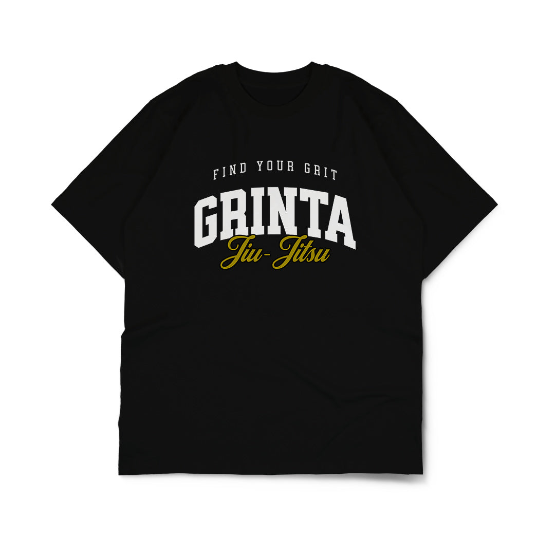 Grinta Jiu-Jitsu T-Shirt - Black