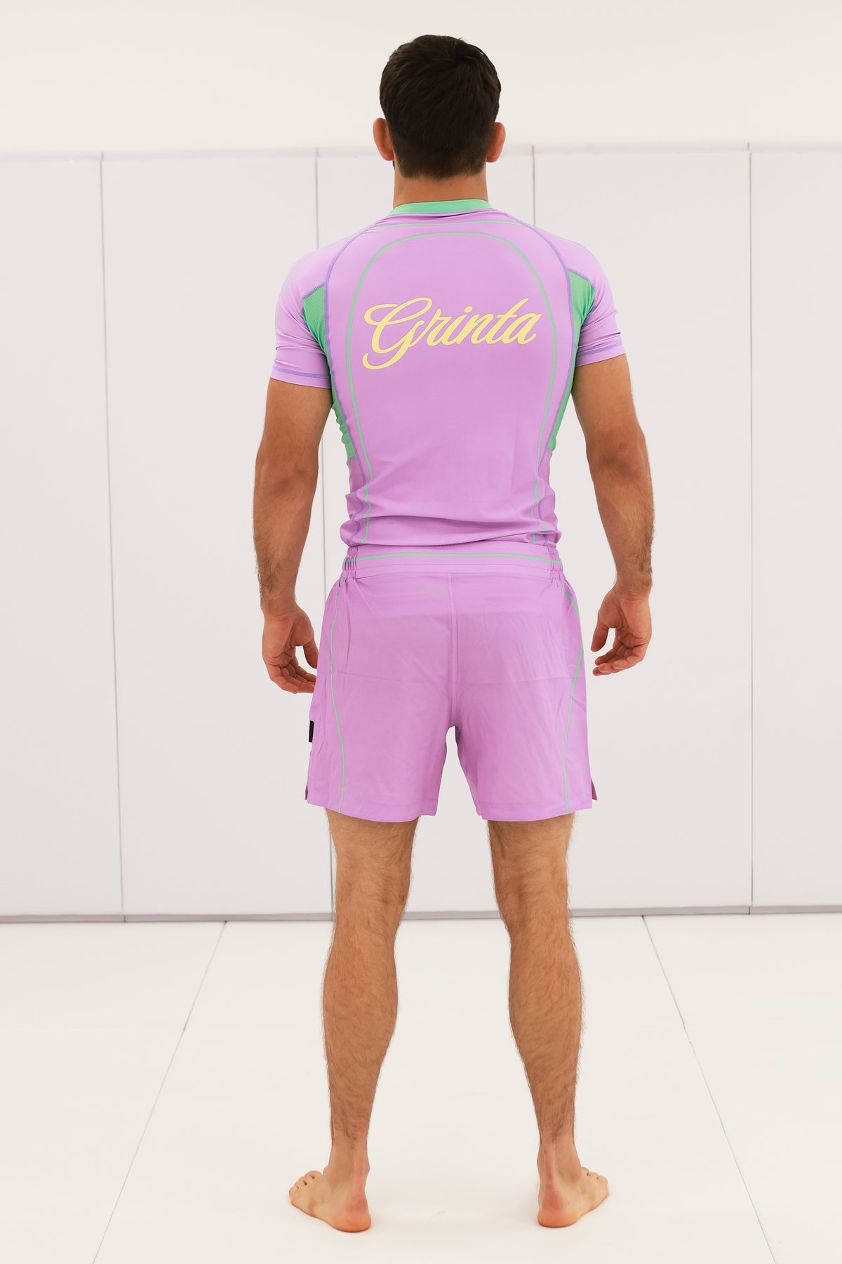Flow Rashguard - Purple/Mint