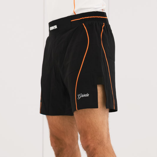 Flow Shorts - Black/Orange
