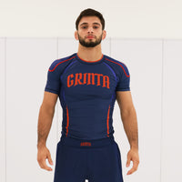 Raptor Rashguard - Blue/Red