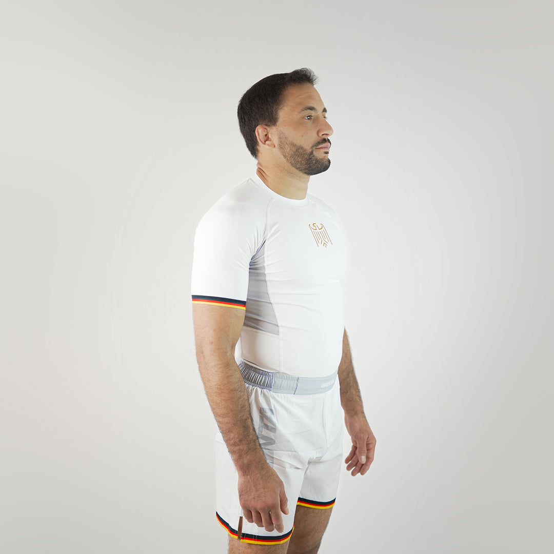 Germany Rashguard - White