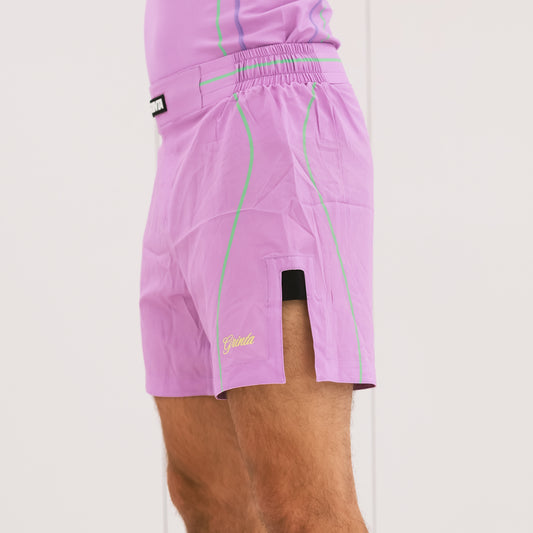 Flow Shorts - Purple/Mint