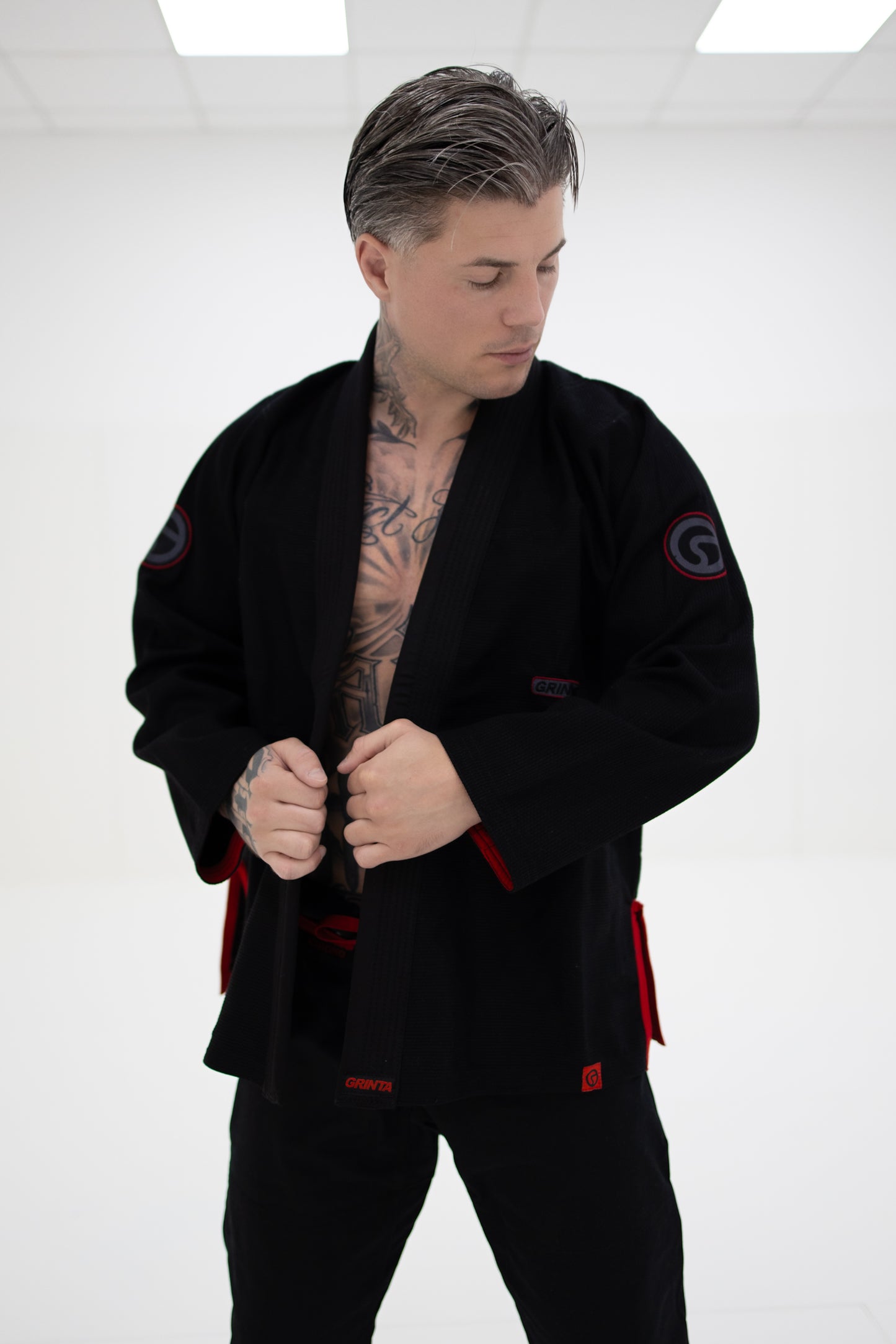 Comp Gi Black - Red