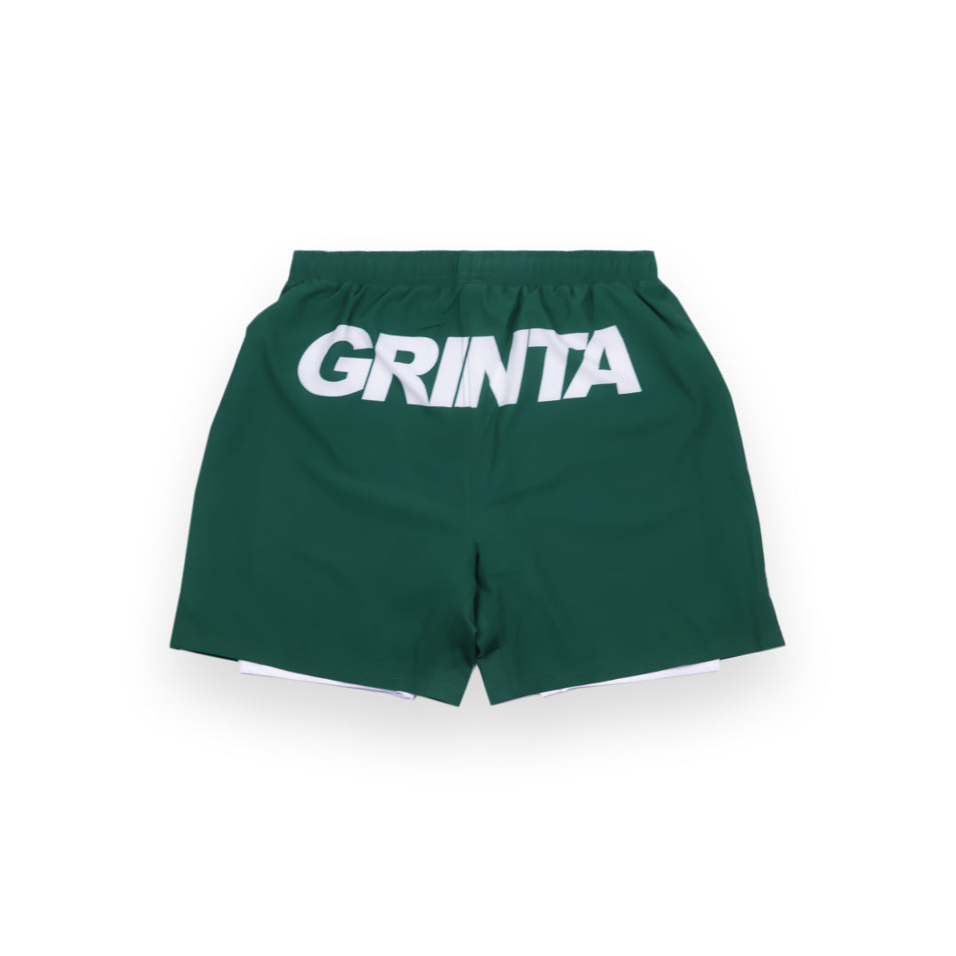 Core Hybrid Shorts 2.0 - Green/White