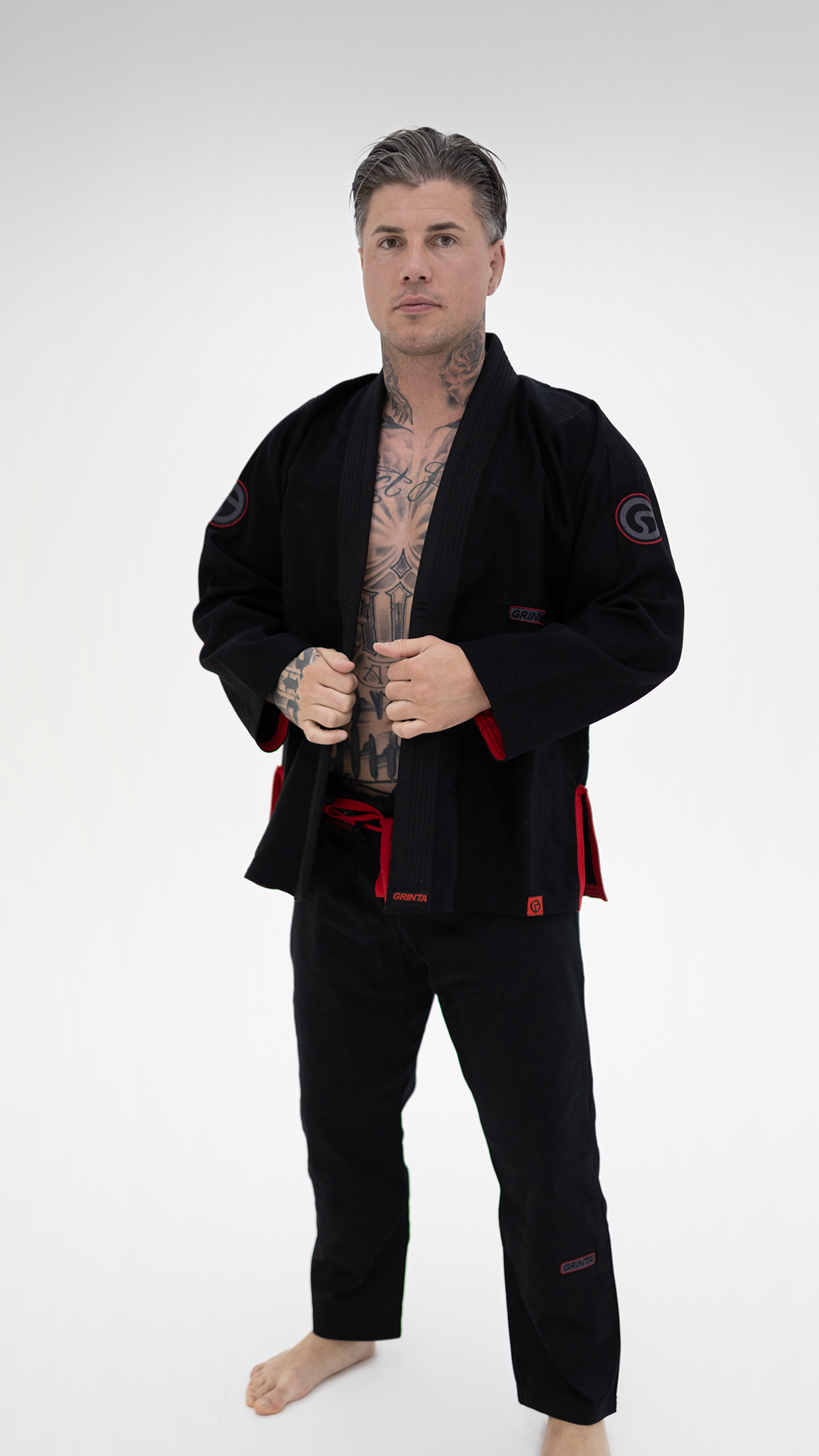 Comp Gi Black - Red