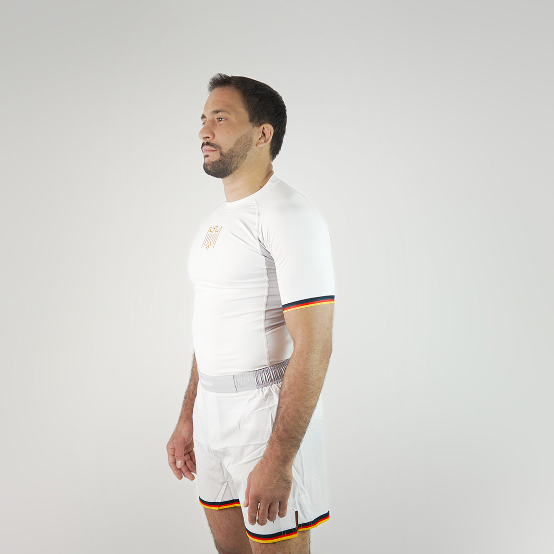 Germany Rashguard - White