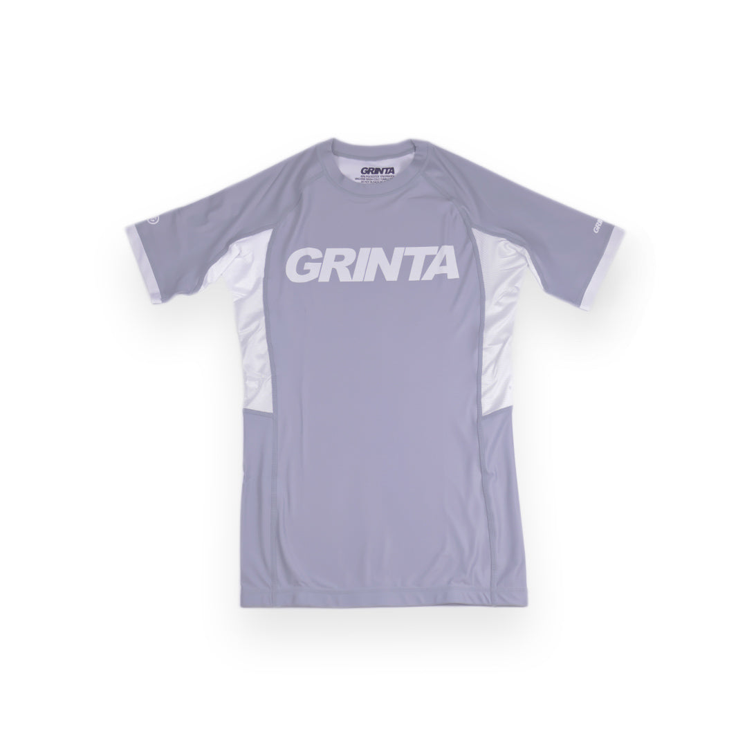 Core Rashguard - Cool Grey/White