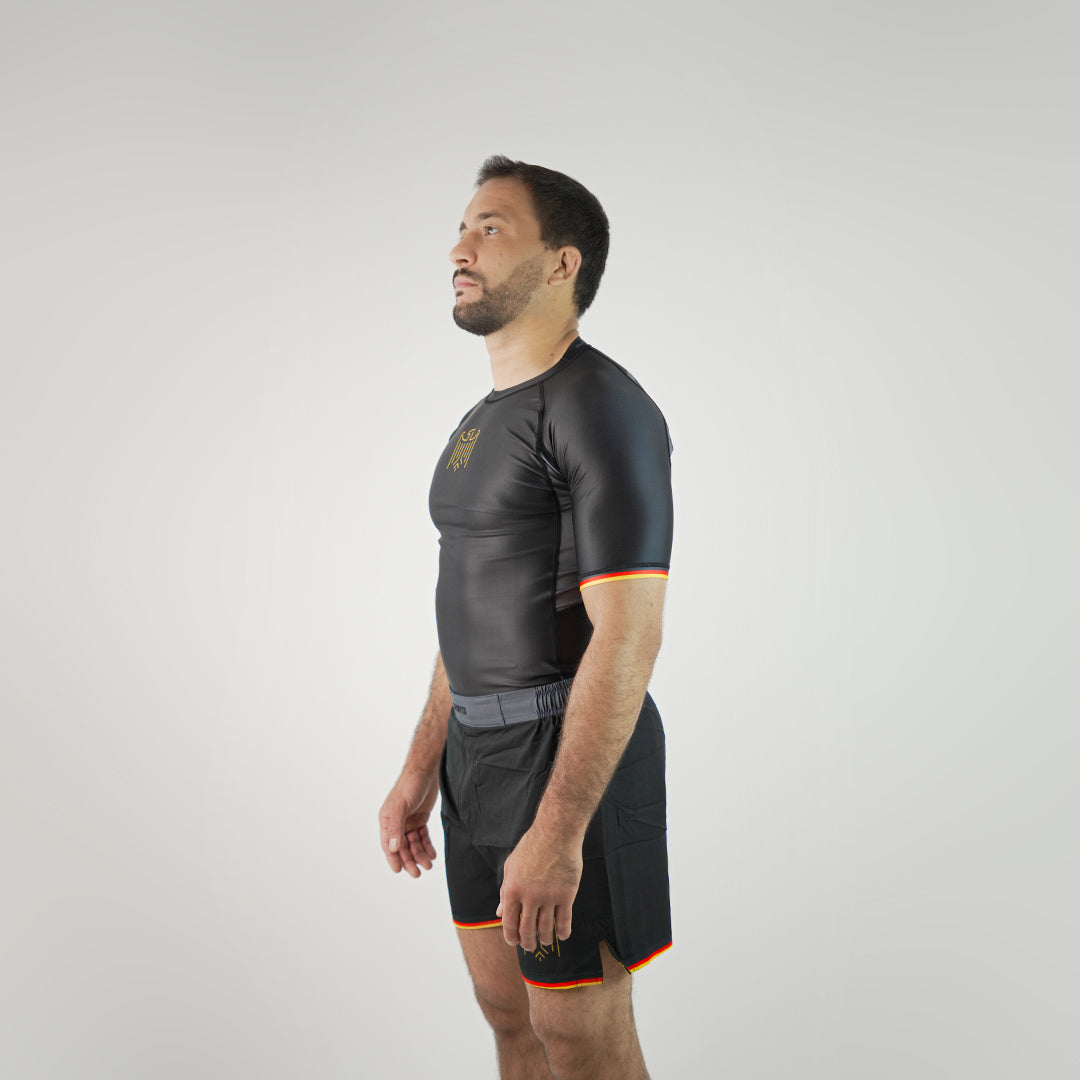 Germany Rashguard - Black