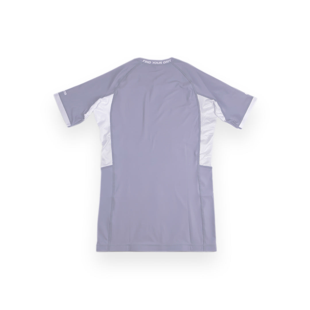 Core Rashguard - Cool Grey/White
