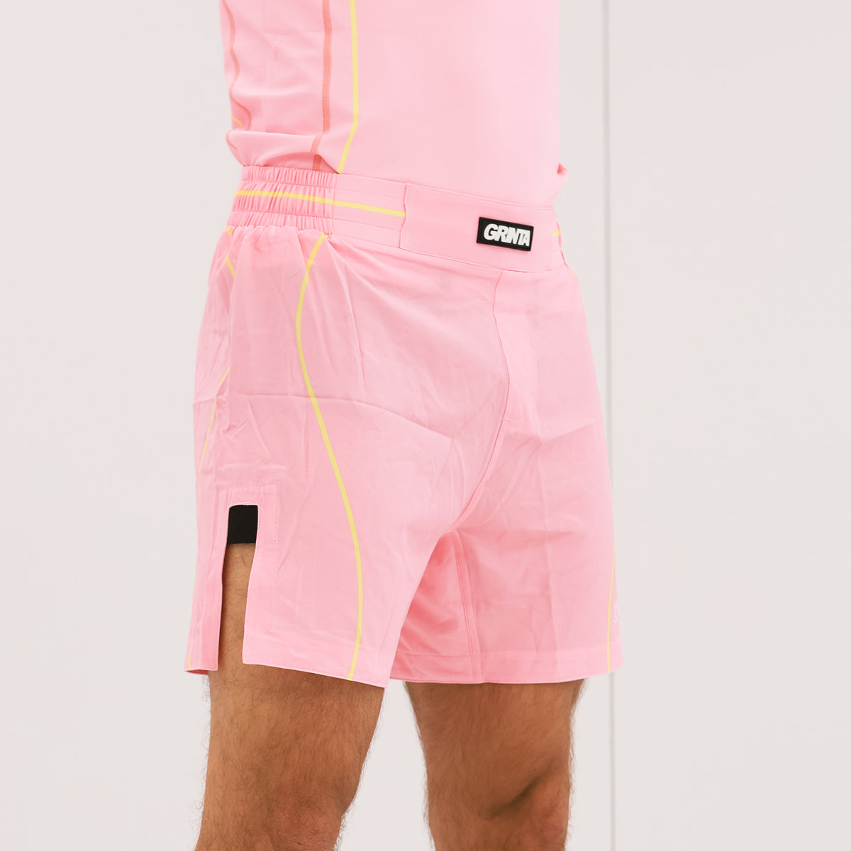 Flow Shorts - Pink/Yellow