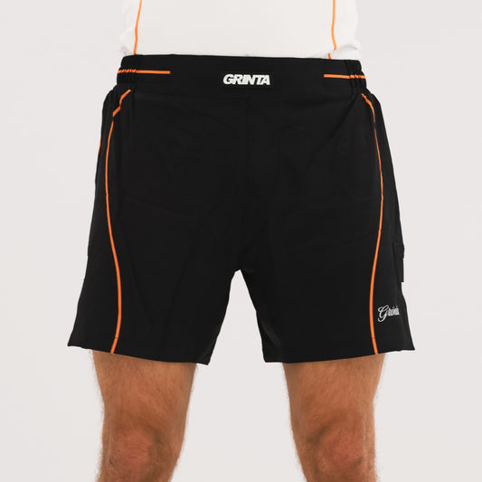Flow Shorts - Black/Orange