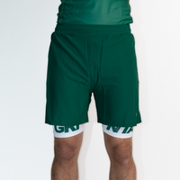 Core Hybrid Shorts 2.0 - Green/White