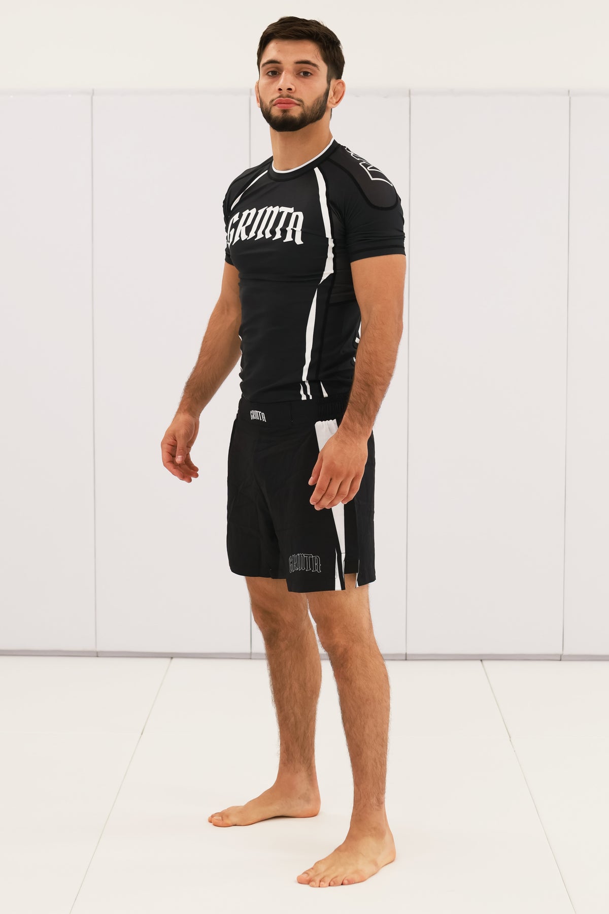 Raptor Rashguard - Black/White