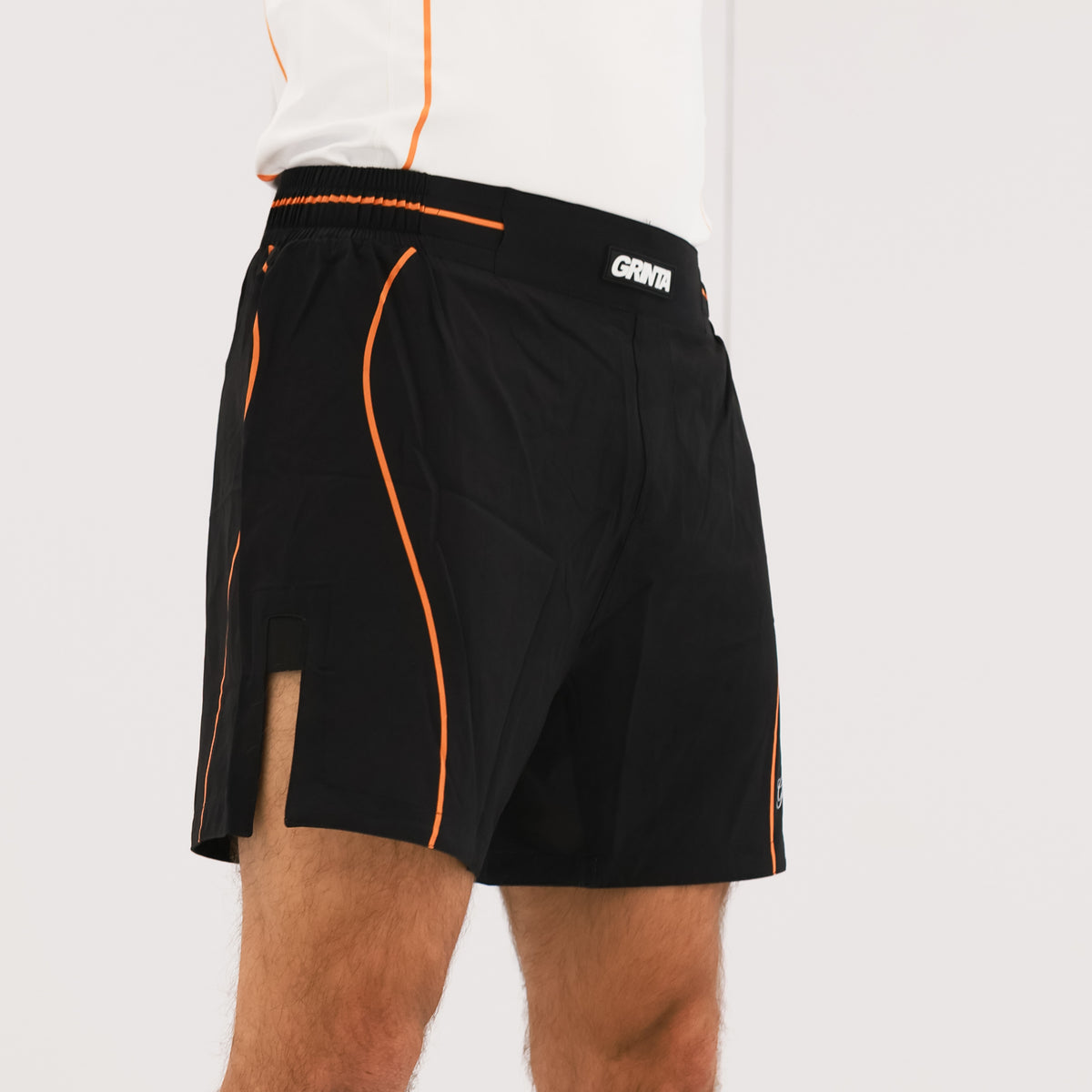 Flow Shorts - Black/Orange
