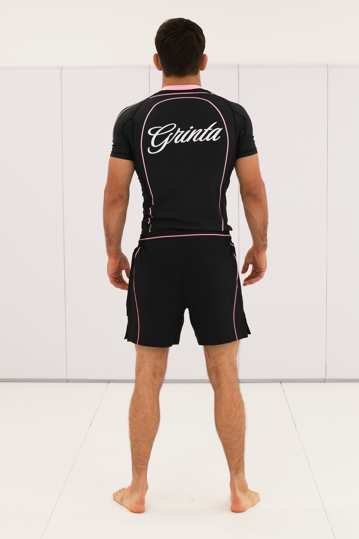 Flow Rashguard - Black/Pink