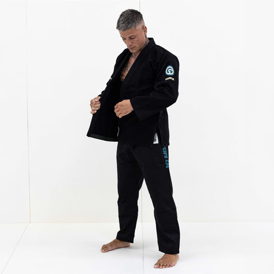 Essential Gi Black With Green/Creme