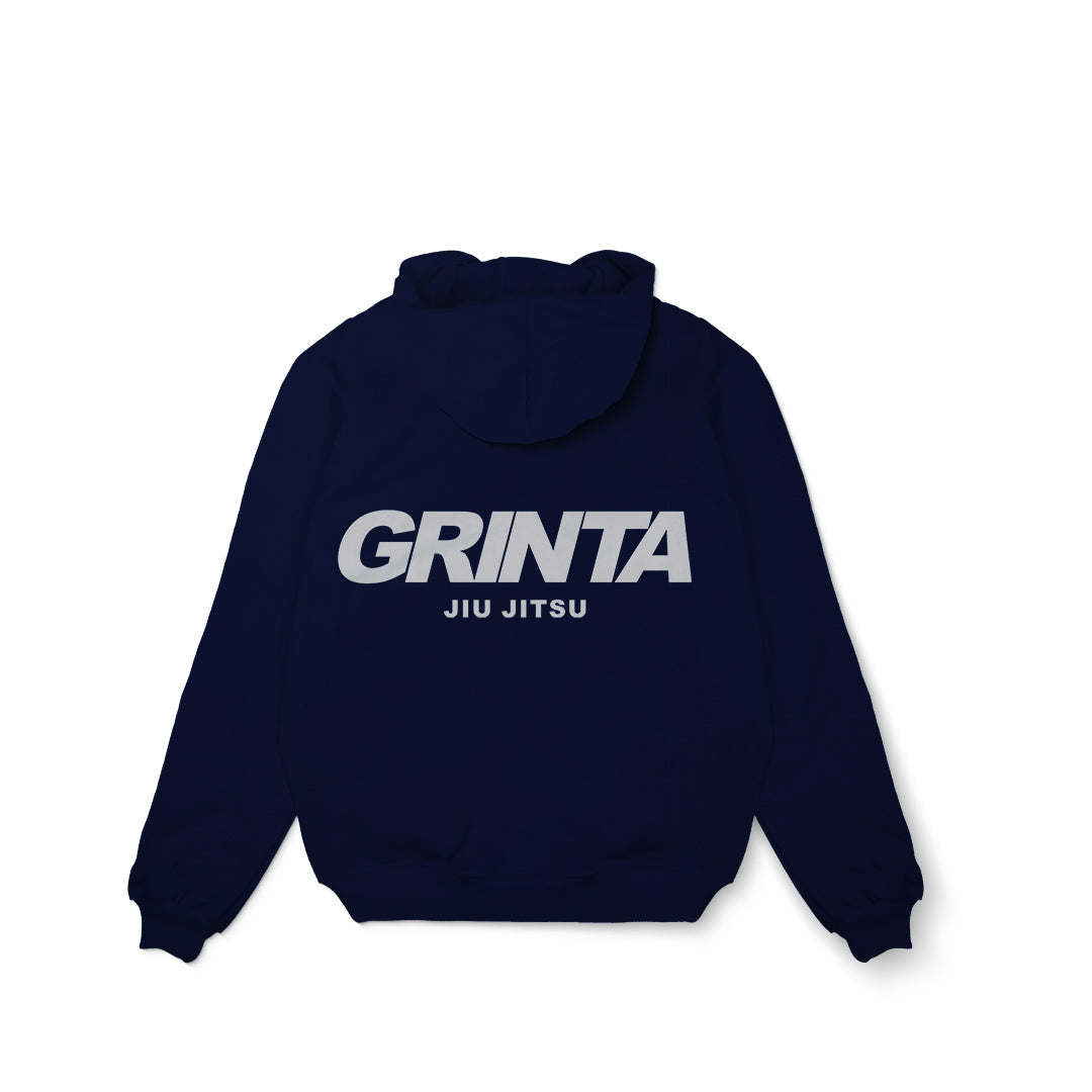 Grinta Jiu Jitsu Hoodie - Navy Blue