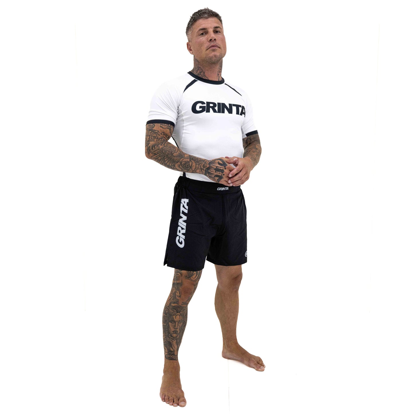 Ranked Rashguard - White