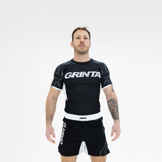 Chaos Rashguard - Black/White