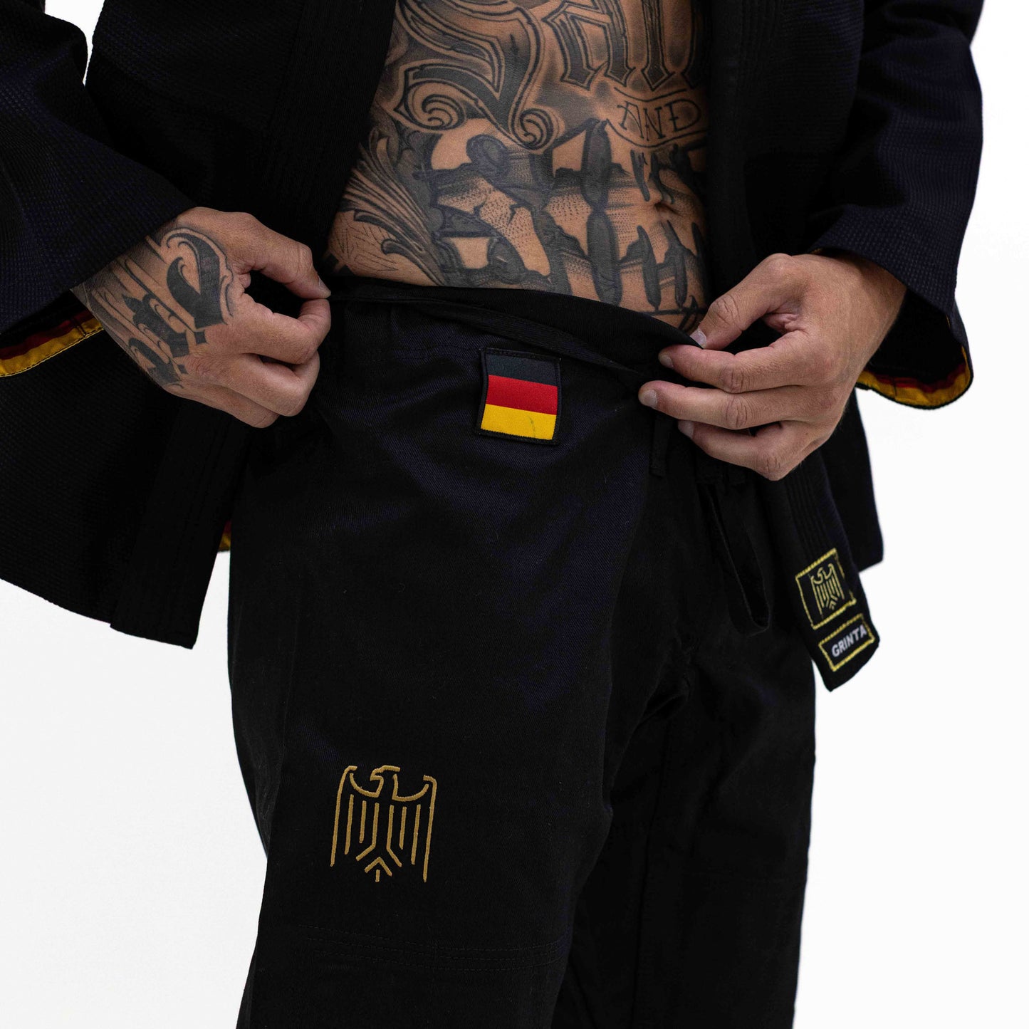 Germany Kimono - Black
