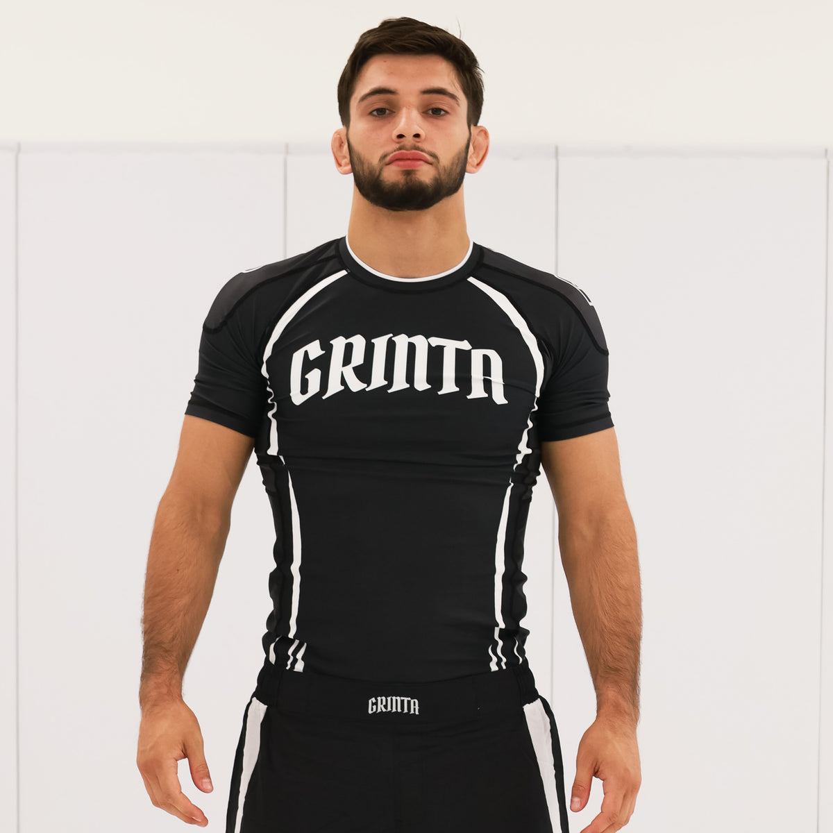 Raptor Rashguard - Black/White