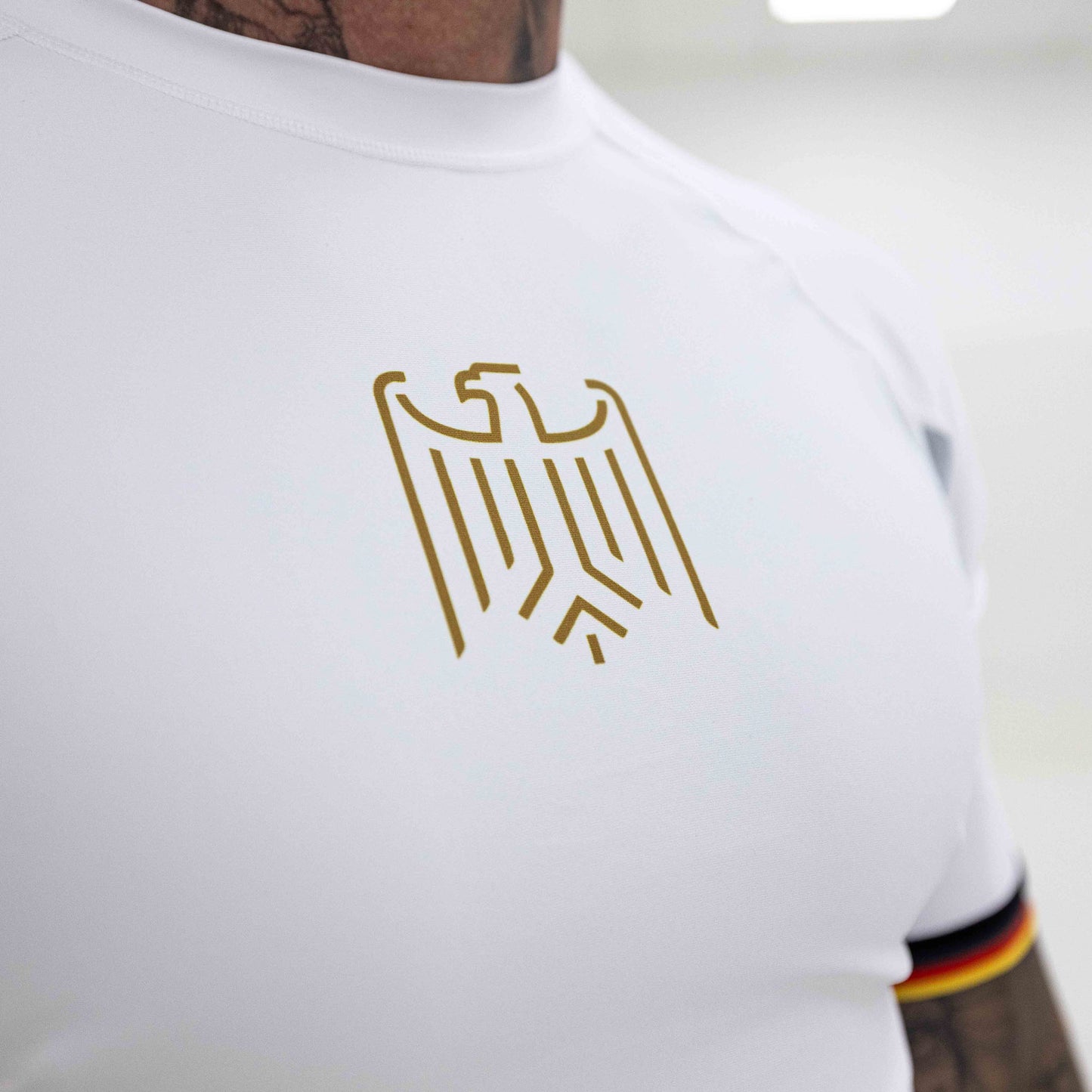 Germany Rashguard - White