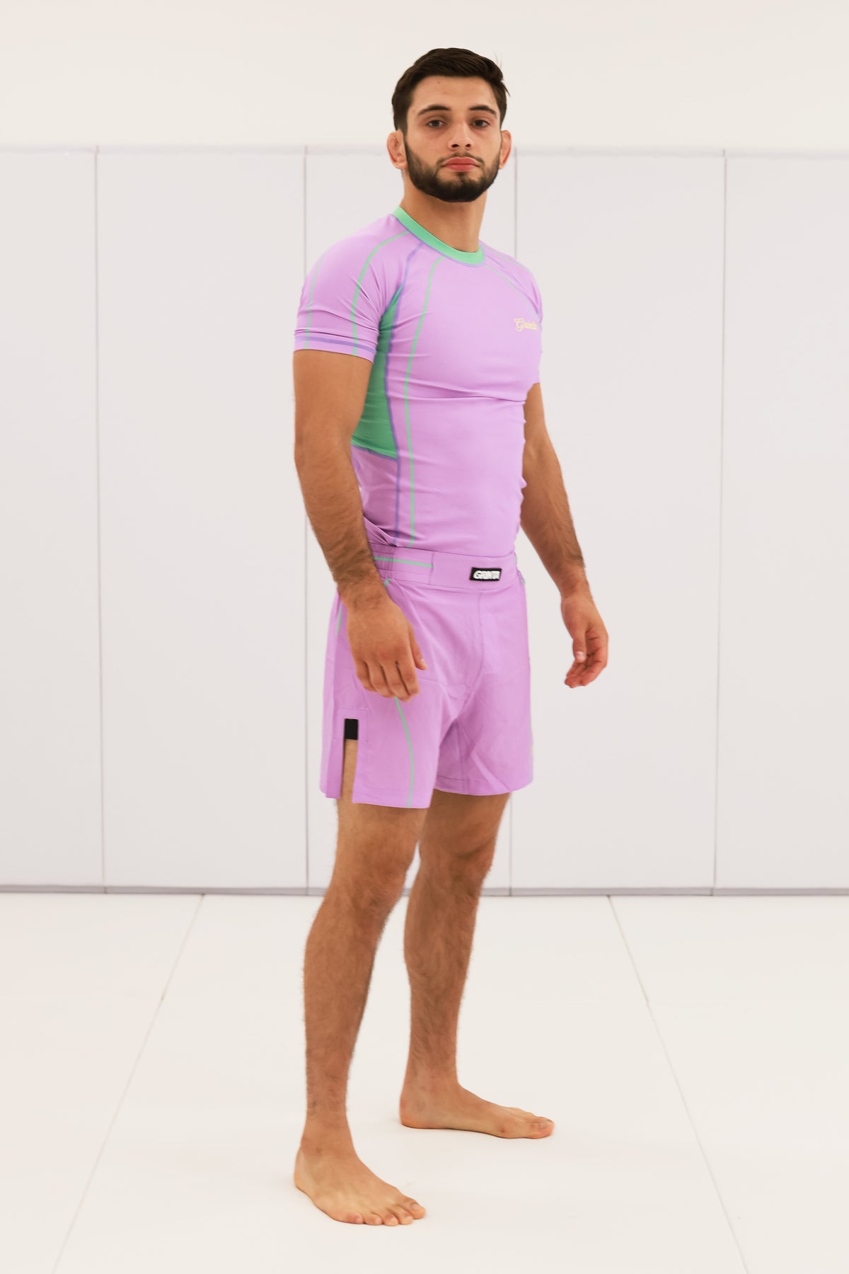 Flow Rashguard - Purple/Mint