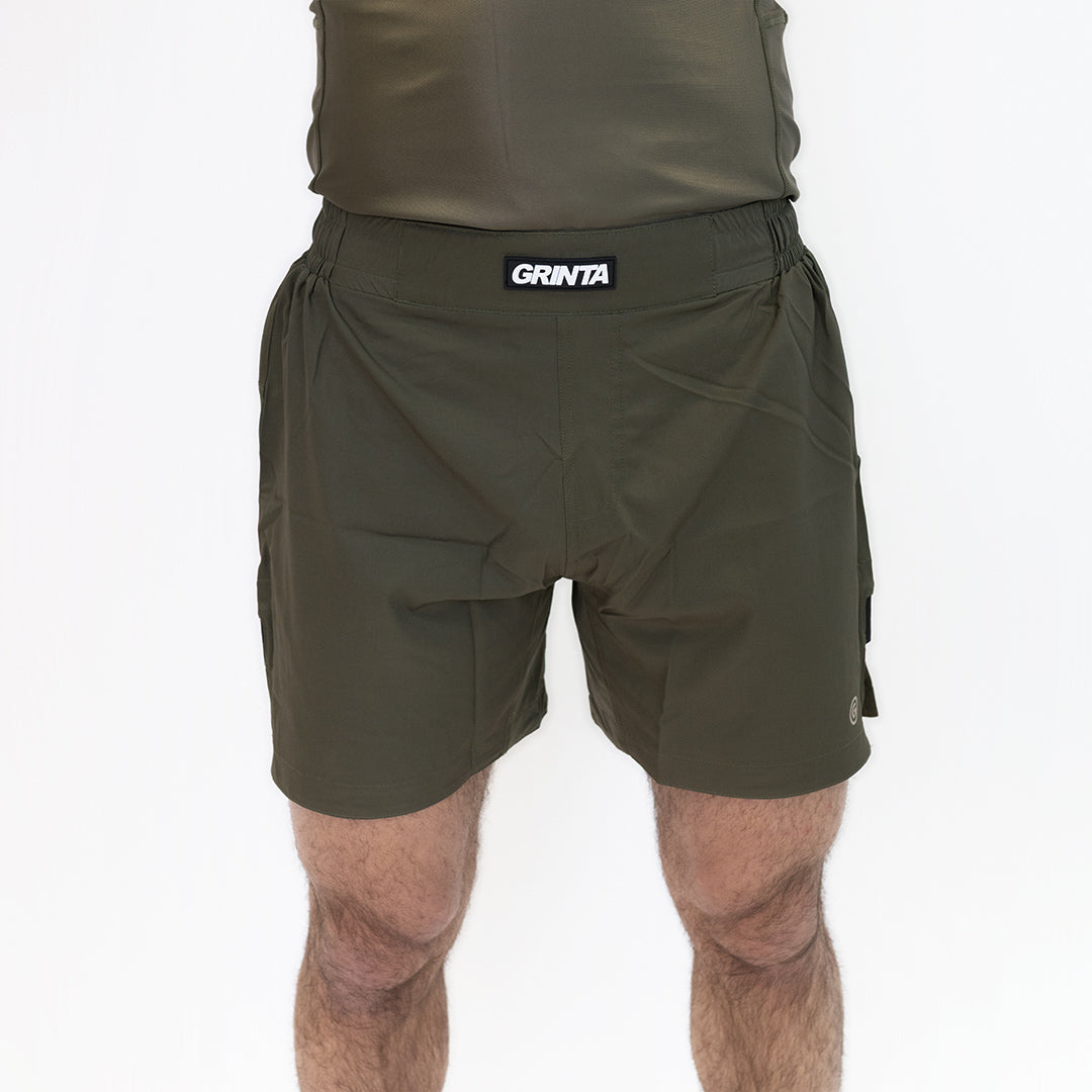 Performance Shorts - Khaki Green