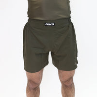 Performance Shorts - Khaki Green