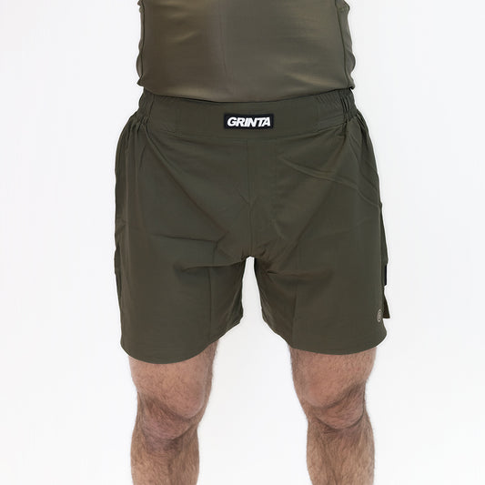 Performance Shorts - Khaki Green