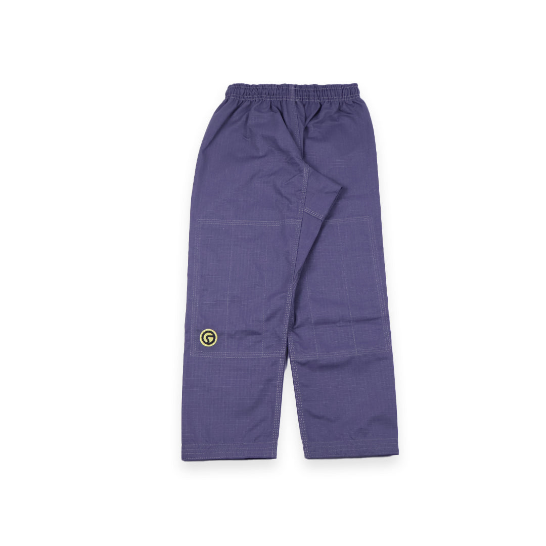 Essential Kids Gi Grey With Yellow/Black