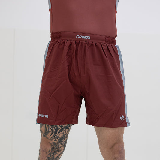 RevLine Hybrid Shorts - Burgundy