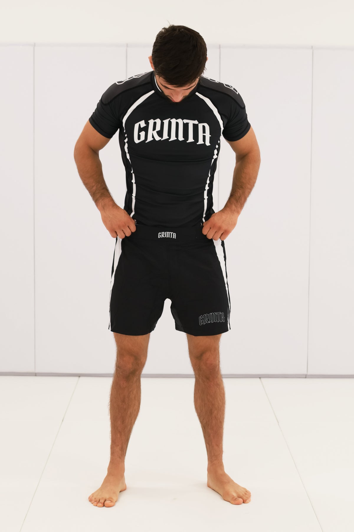 Raptor Rashguard - Black/White