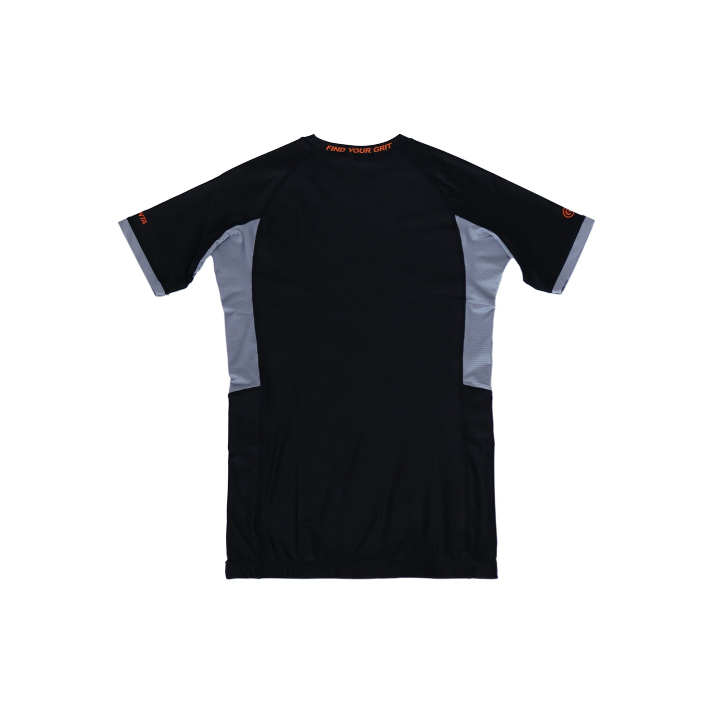 Core Rashguard - Black/Orange