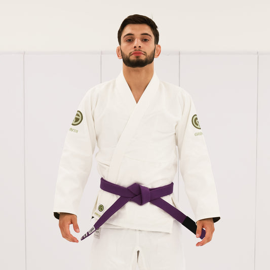 Essential Gi White With Olive/Sage