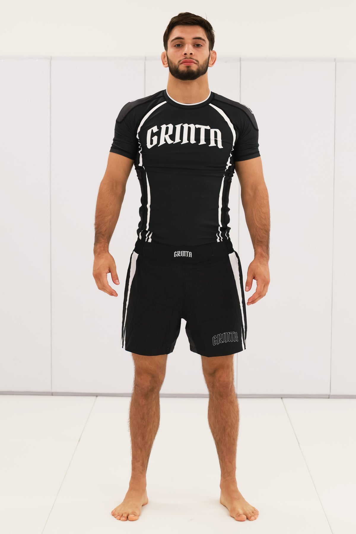 Raptor Rashguard - Black/White