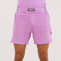 Flow Shorts - Purple/Mint