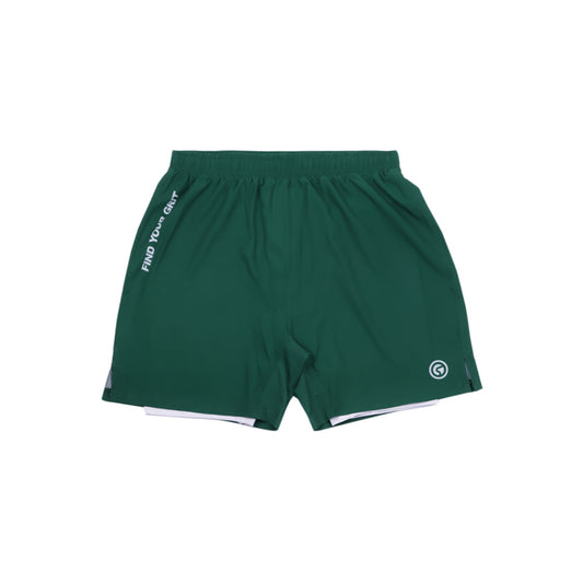 Core Hybrid Shorts 2.0 - Green/White