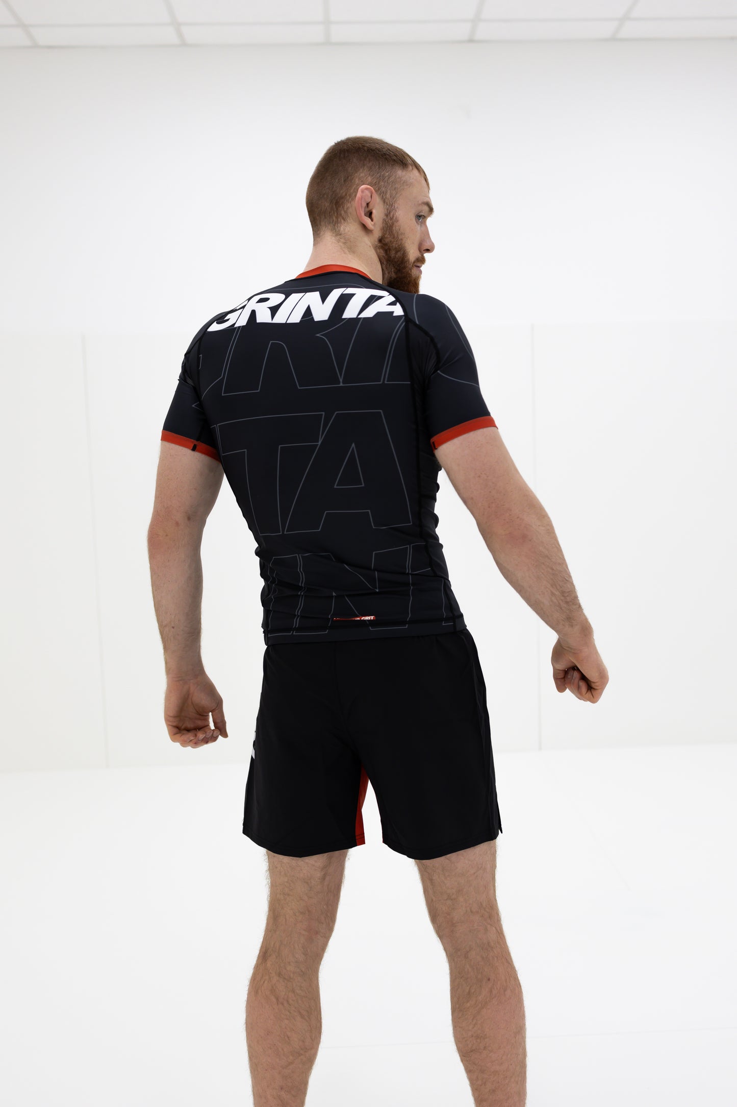 Alphabet Rashguard - Black