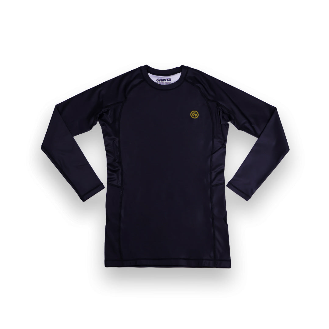 Core Rashguard Long Sleeve V2 - Black/Gold