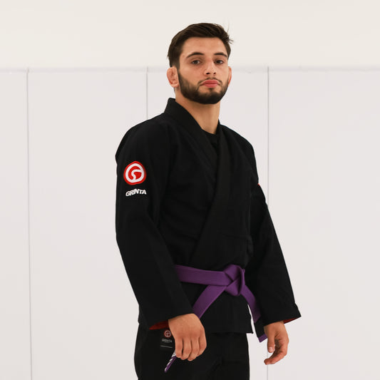 Essential Gi Black With Red/White