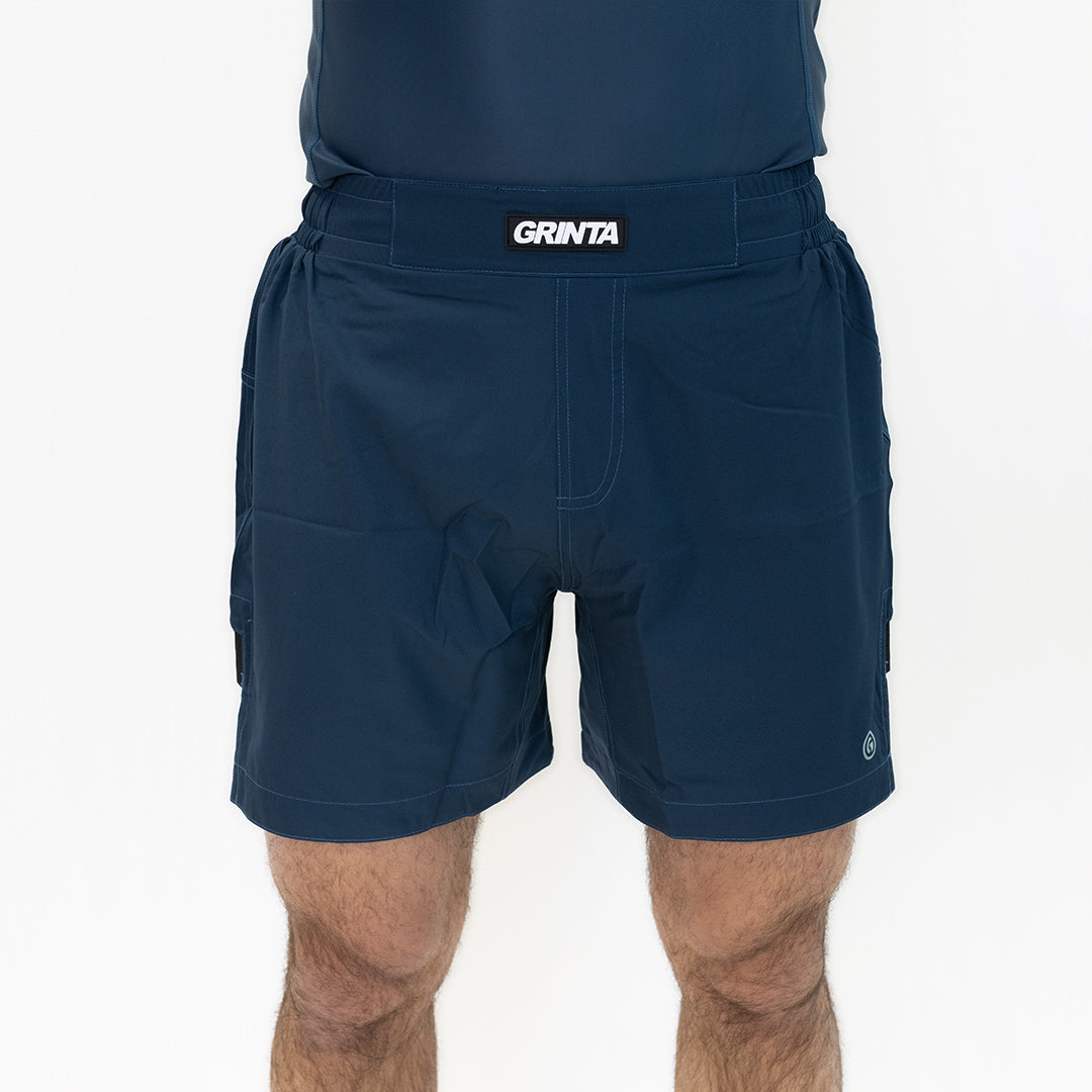Performance Shorts - Navy Blue/Mint
