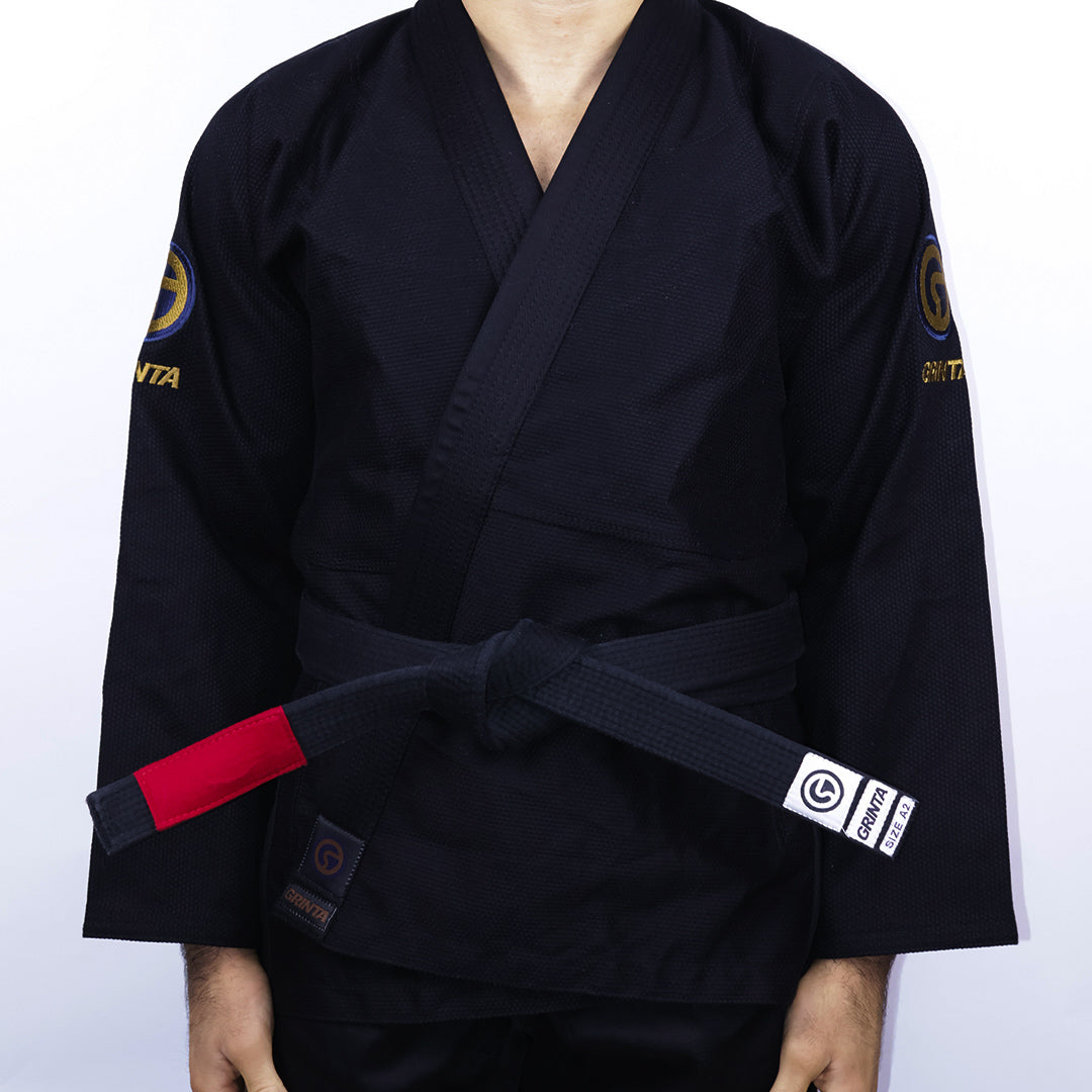 Essential Gi Black With Brown/Navy Blue