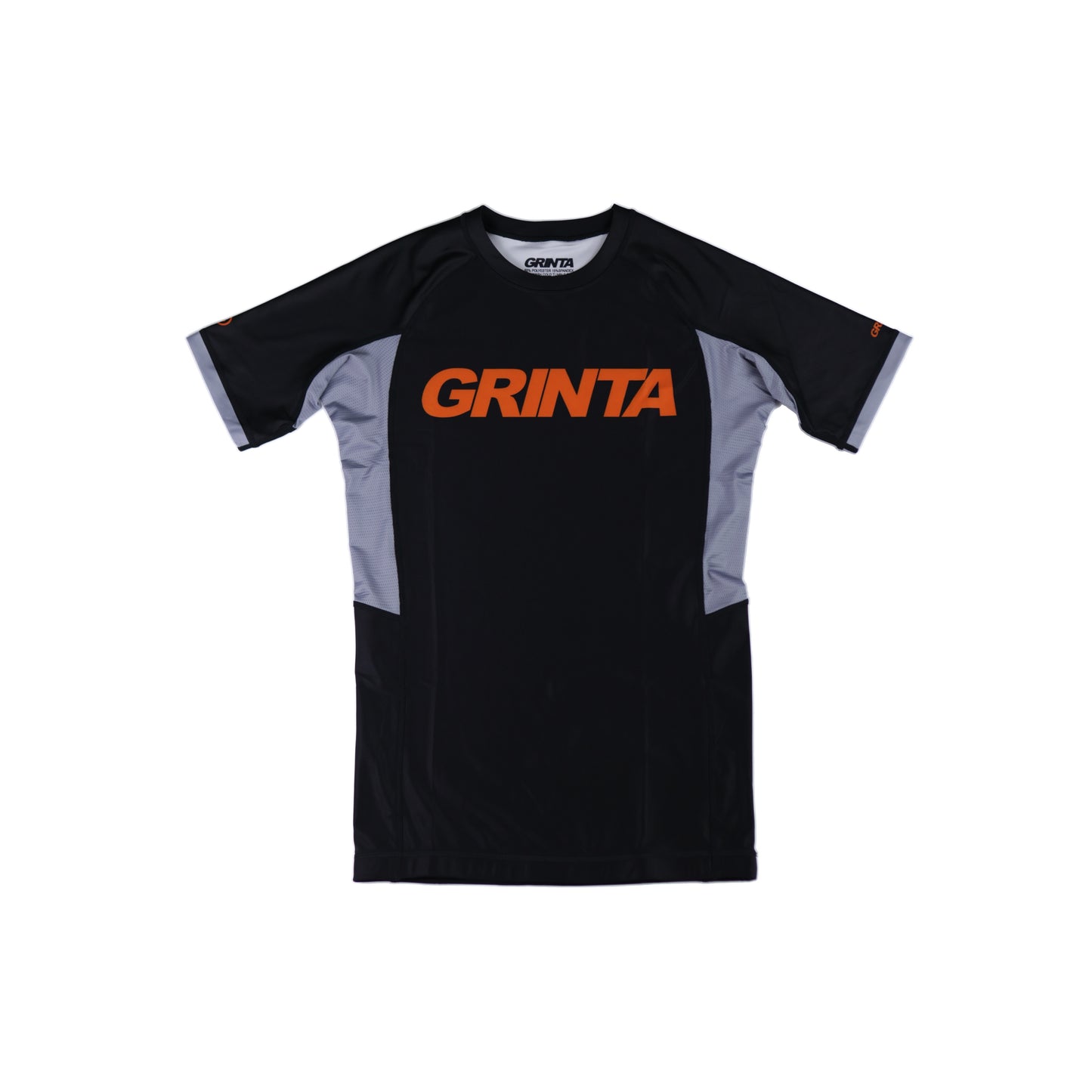 Core Rashguard - Black/Orange