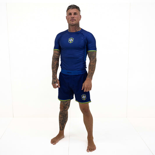 Brasil Rashguard - Blue