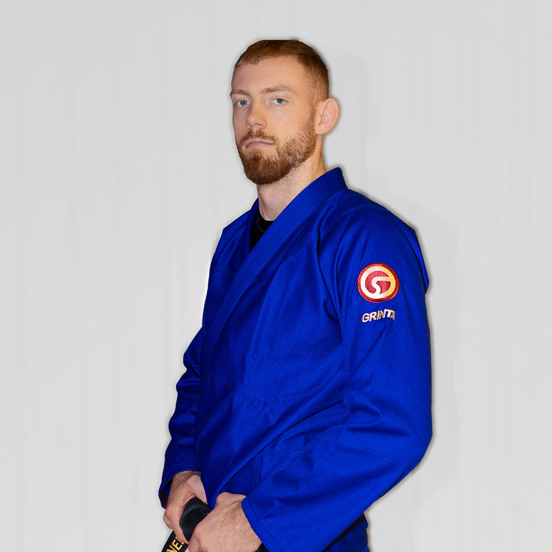 Essential Gi Blue With Maroon