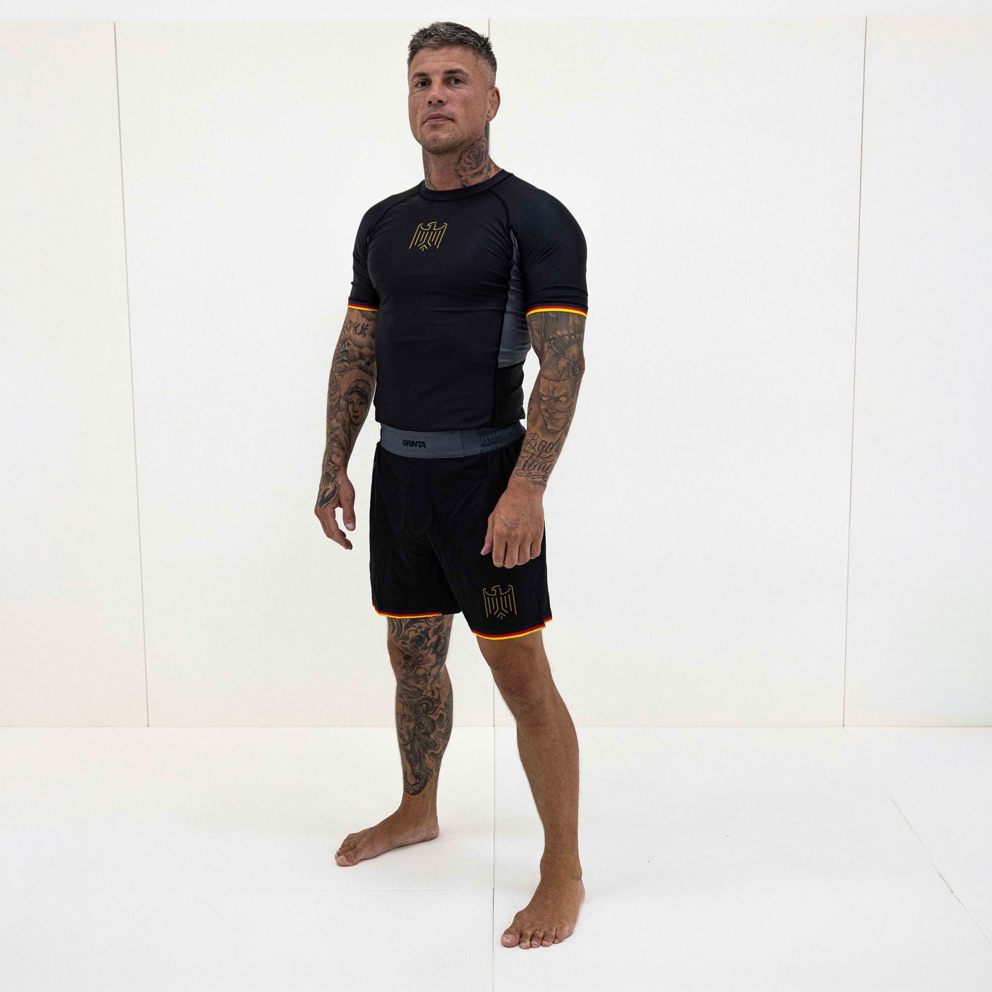 Germany Rashguard - Black