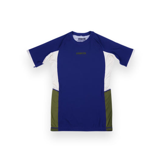 Essential Rashguard - Navy Blue/Olive