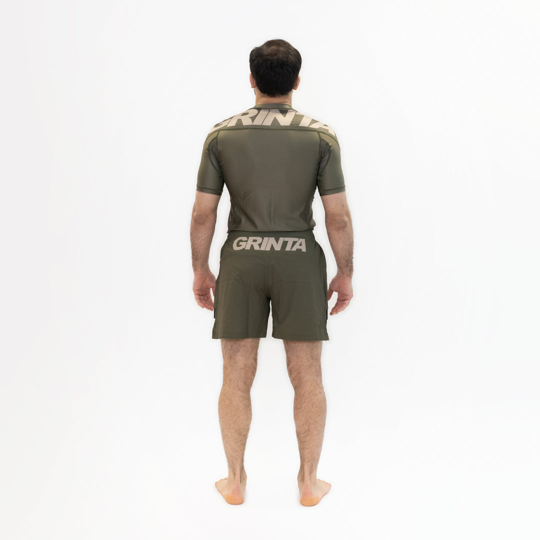Performance Rashguard - Khaki Green